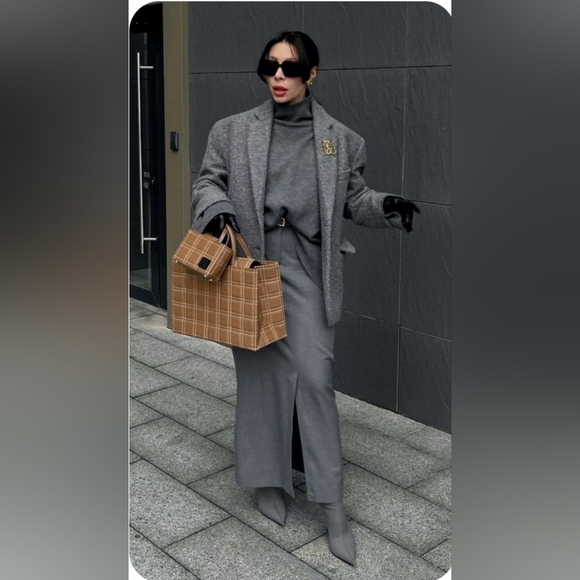 NWT Danillo Suit Jacket Blazer with Belt Luxury Plus 24W Washable! - Picture 10 of 16